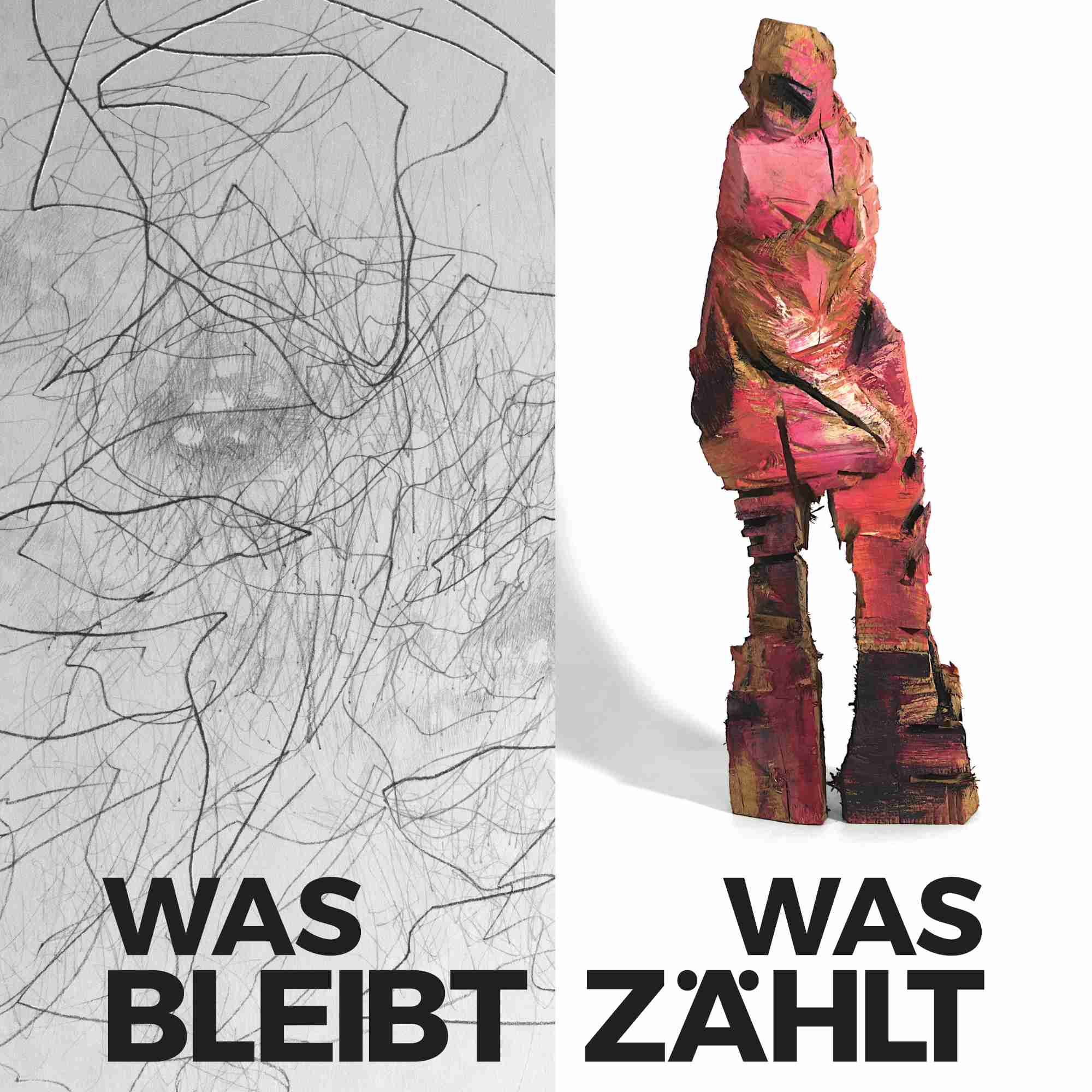 Titelbild Ausstellung WAS BLEIBT WAS ZÄHLT von Leonore Weiss und Klaus Schwendner in der Harderbastei in Ingolstadt
