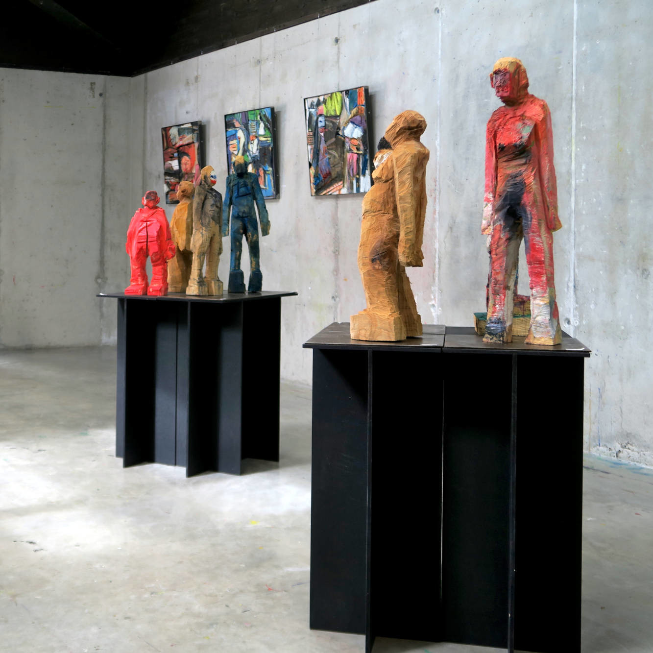 Einzelausstellung 'reizend reell' im Kunsthaus 'bella martha' in Grafrath am Ammersee