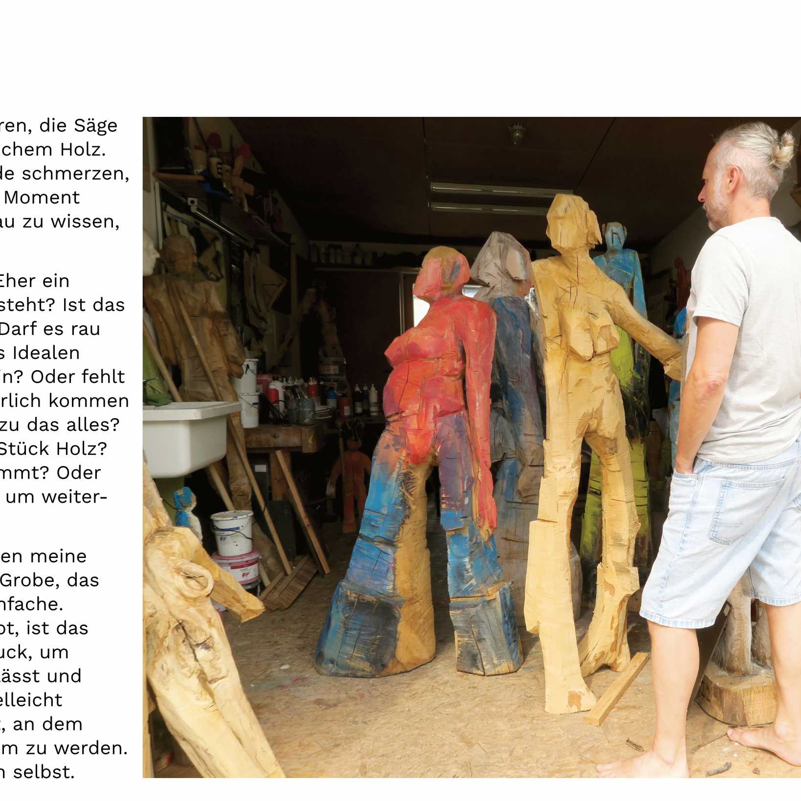 Katalog 'STILL ME - STILL YOU - STILL WE' Blick ins Atelier