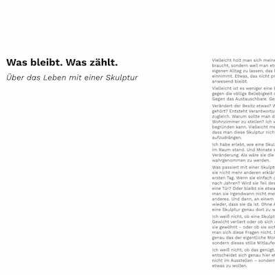 Katalog 'STILL ME - STILL YOU - STILL WE' Seite 6 - Vorschaubild
