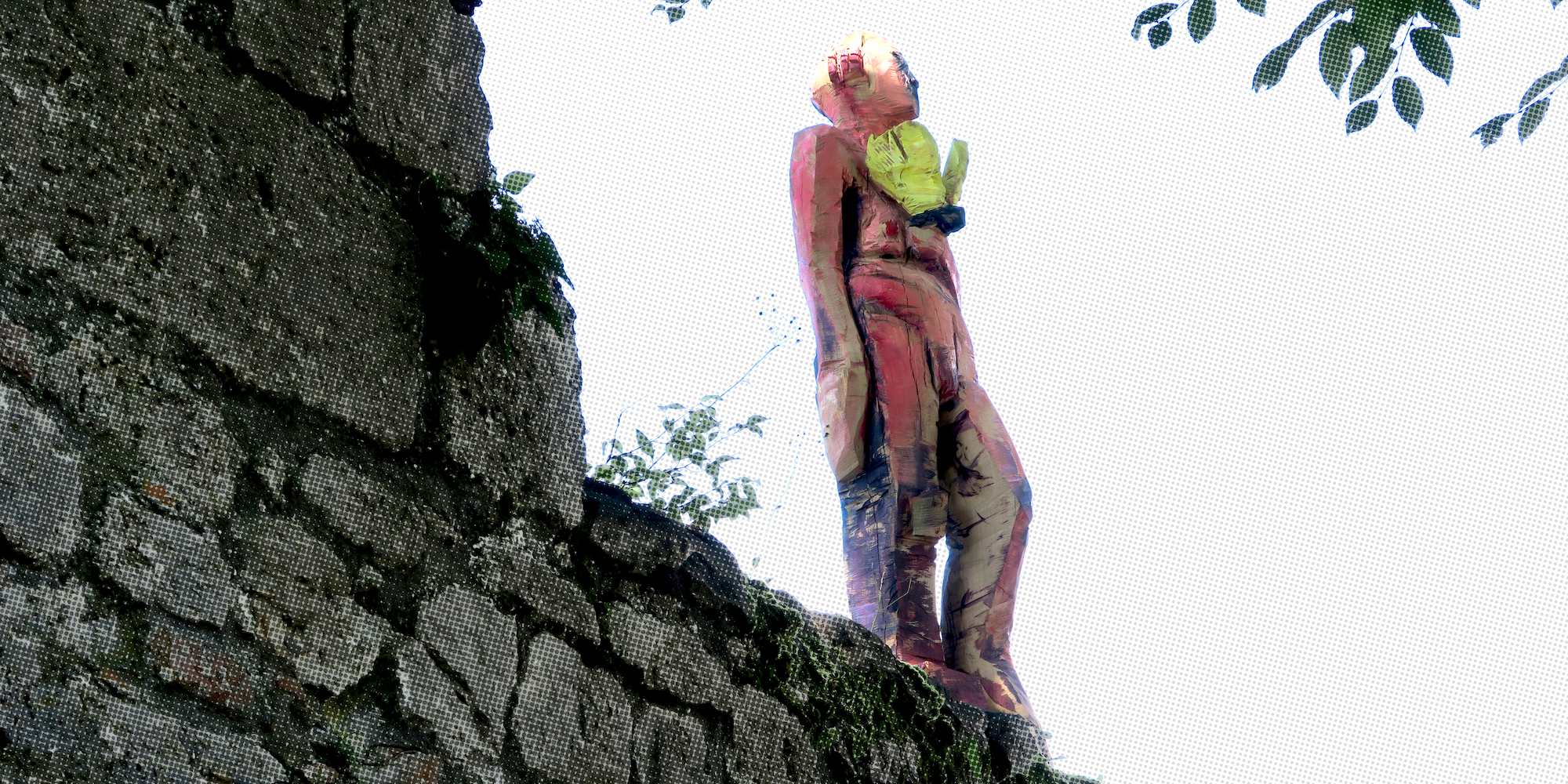 Davina - Eine stille Skulptur für Menschlichkeit, Wandel und das Recht, anders zu sein.