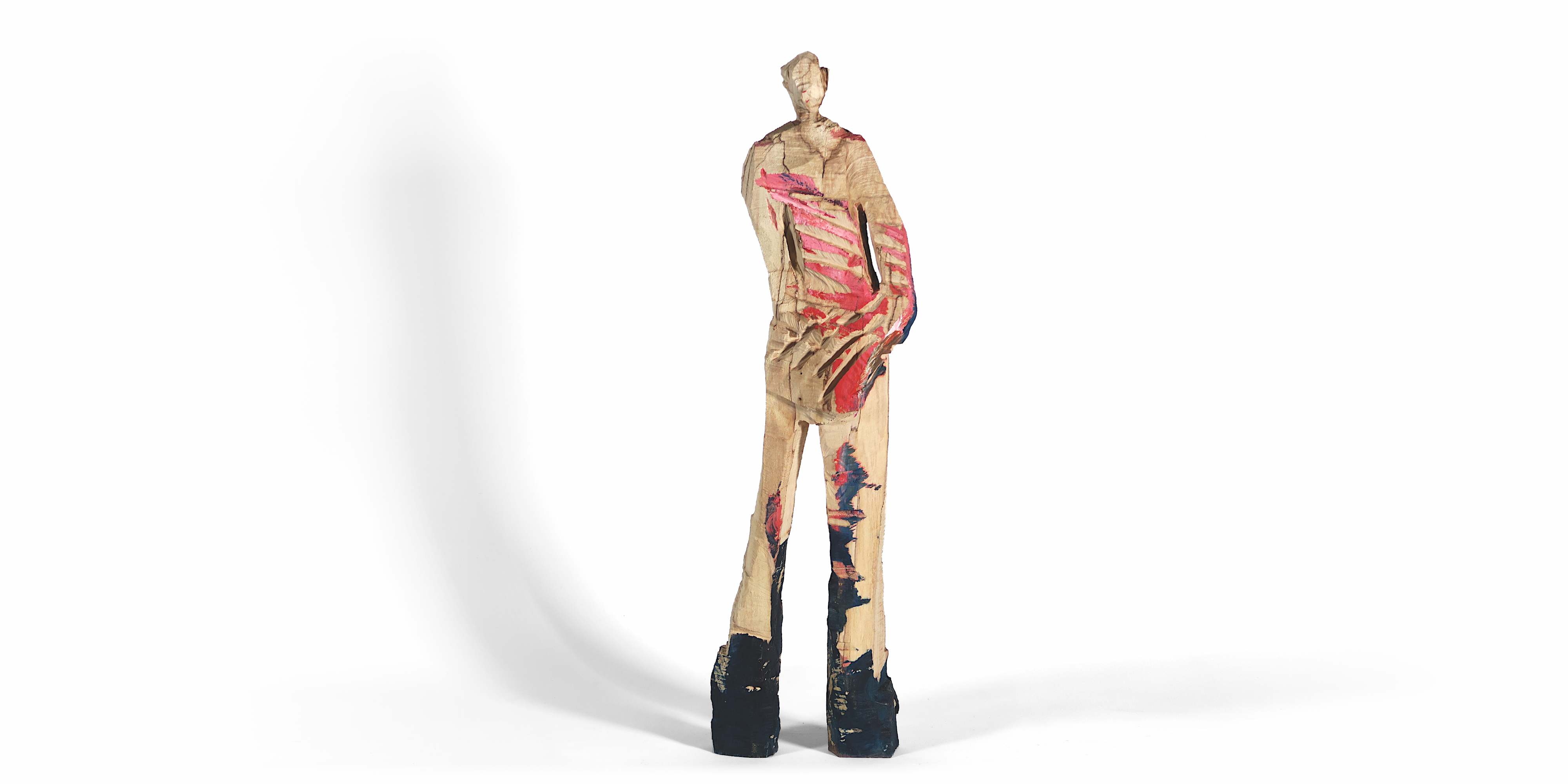 Lou - kleine Holzsfigur aus Ahorn